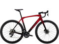 Trek Domane SLR 7 AXS Gen 4: humo rojo metálico a humo rojo carbono