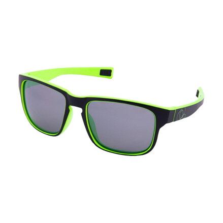 HQBC Gafas TIMEOUT negro/verde reflejo