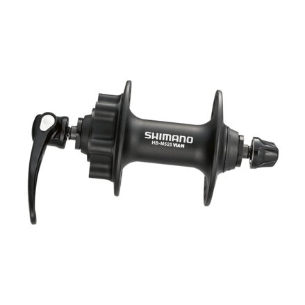 Buje delantero SHIMANO Deore HB-M525 36d. negro 6 agujeros. carrete