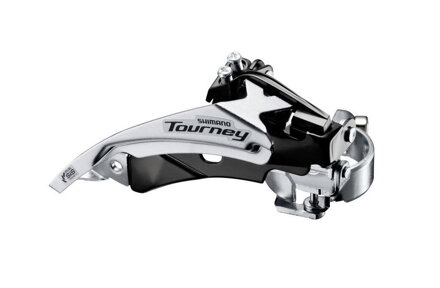 Cambio SHIMANO Tourney FD-TY500 3x6/7/8-k. movimiento único Top Swing (34.9/31.8) 42z.