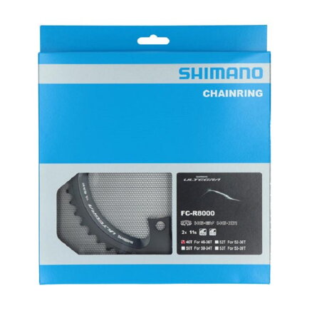 Caja de cambios SHIMANO 46z. FC-R8000 Ultegra negro 110mm