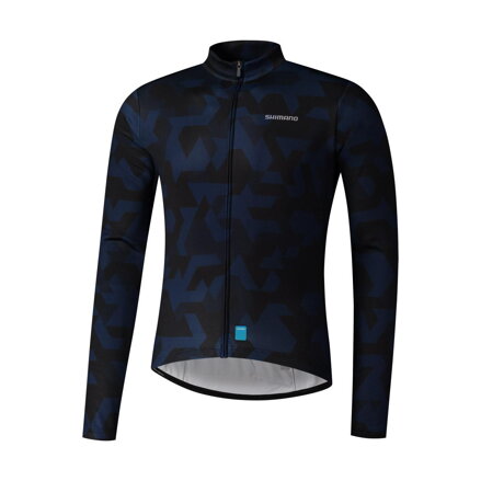 SHIMANO Maillot VERTEX TEAM LONG negro