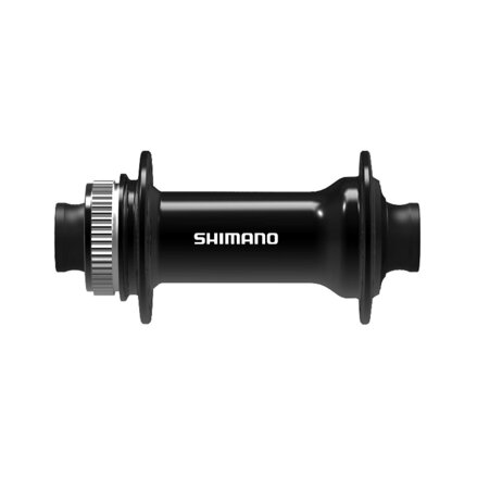 Buje delantero SHIMANO HB-TC500 100x15mm eje 32d. cerradura central negra