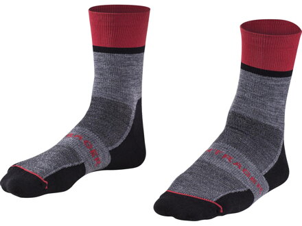 Calcetines Bontrager Race Crew Lana gris