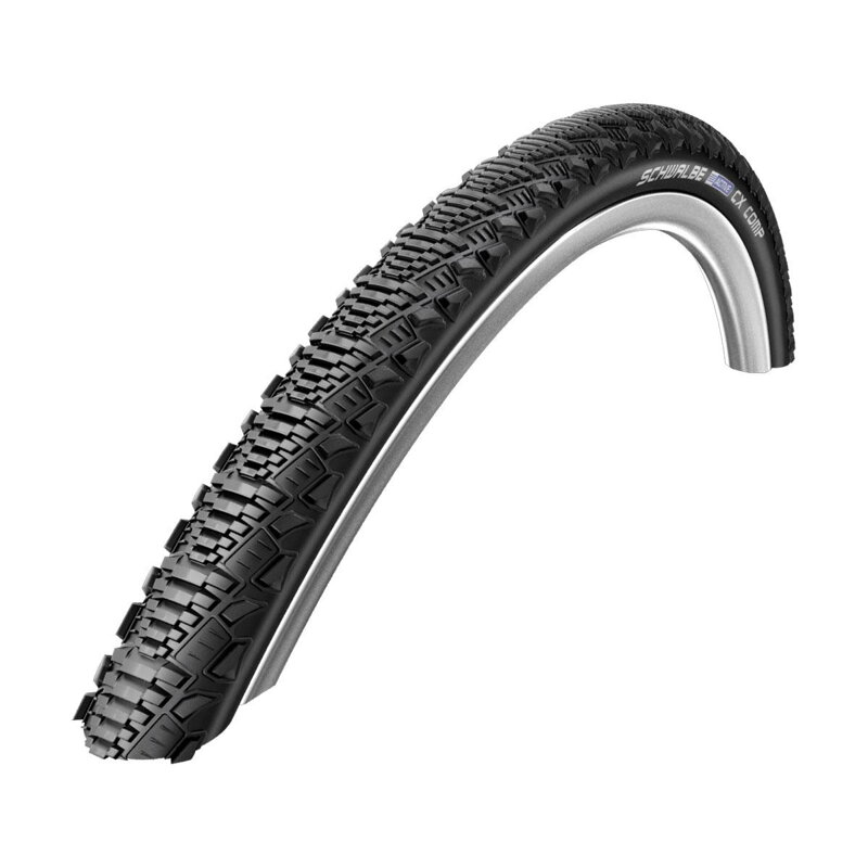 SCHWALBE Neumático CX COMP (30-622) 28x1.20 700x30C Active 50EPI K-Guard 430g Negro