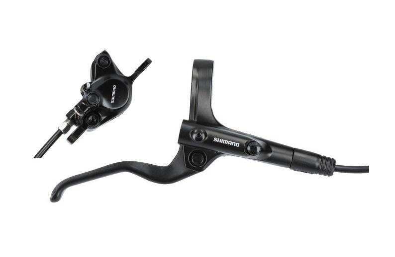 SHIMANO Freno hidr. E-MT201 manguera trasera negra Post Mount 1700mm + placa. B05S