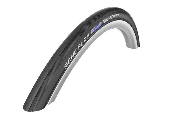 SCHWALBE Neumático RIGHTRUN (25-540) 24x1.00 Active 50EPI K-Guard 315g Negro