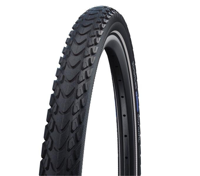 Neumático SCHWALBE MARATHON MONDIAL (42-622) 28x1.60 Performance 67EPI RaceGuard 670g Black reflex NEW25