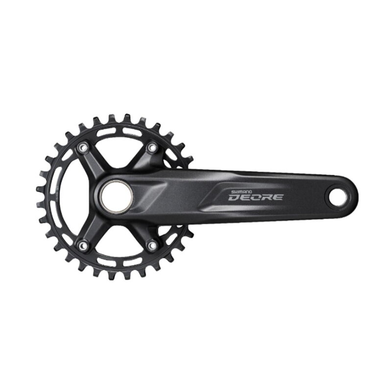 Centro SHIMANO Deore FC-M5100 170mm 32z. 10/11-k. negro de dos piezas sin rodamientos