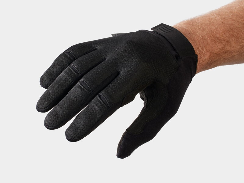 Guantes de ciclismo Trek Circuit Full Finger Twin Gel Guantes de ciclismo unisex - Negro