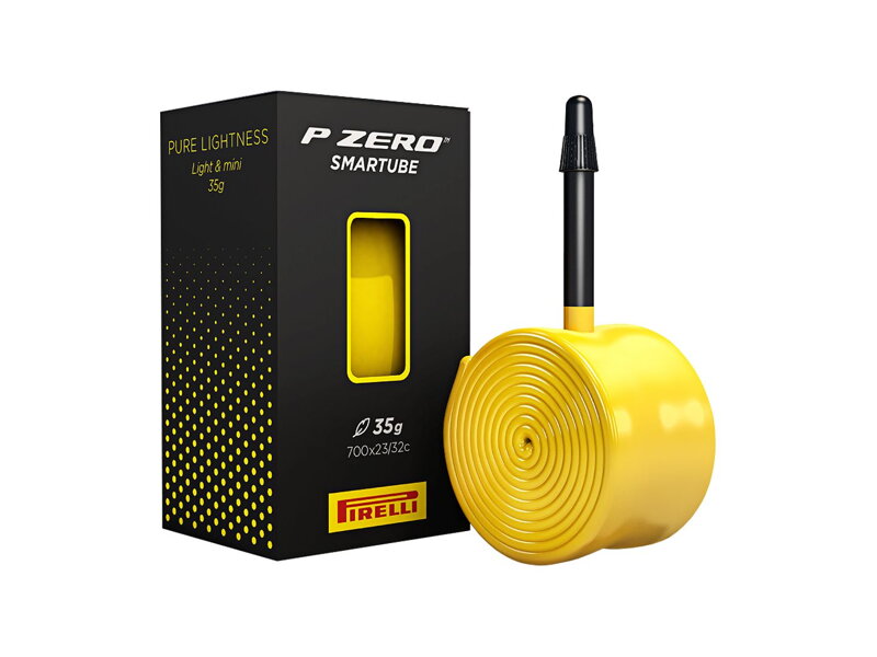 Cámara de bicicleta Pirelli P ZERO SmarTUBE Presta Valve - Amarillo