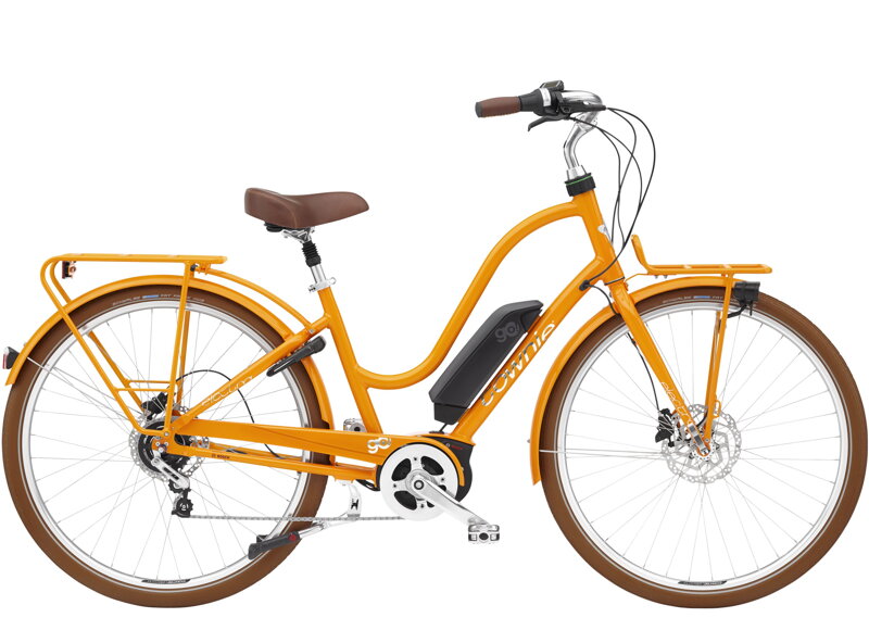 Electra Townie viaje diario ¡Vamos! 5i Step-Thru - Mandarina