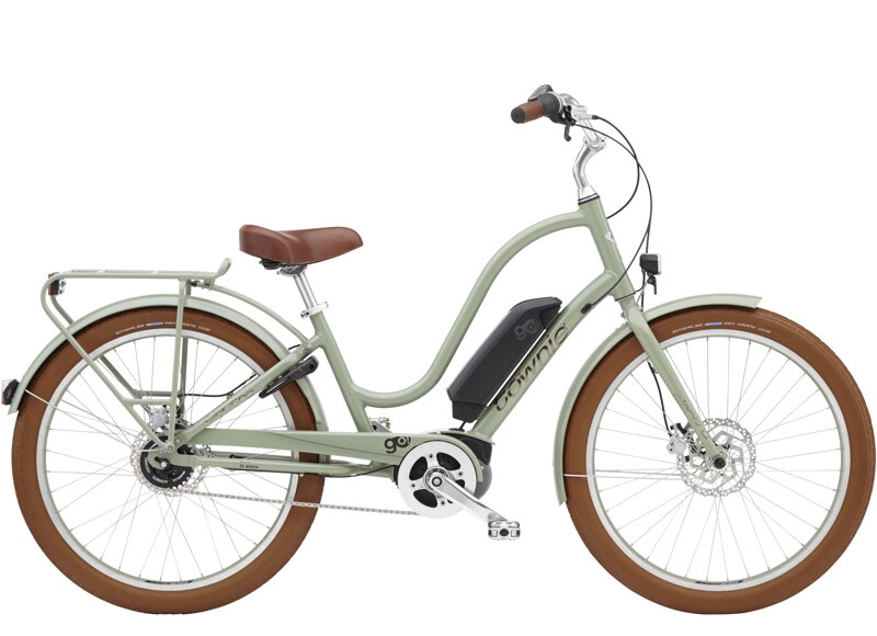 Electra Townie ¡Vamos! 5i Step-Thru - Té verde