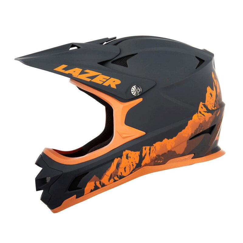 Casco PHOENIX+ gris mate/naranja